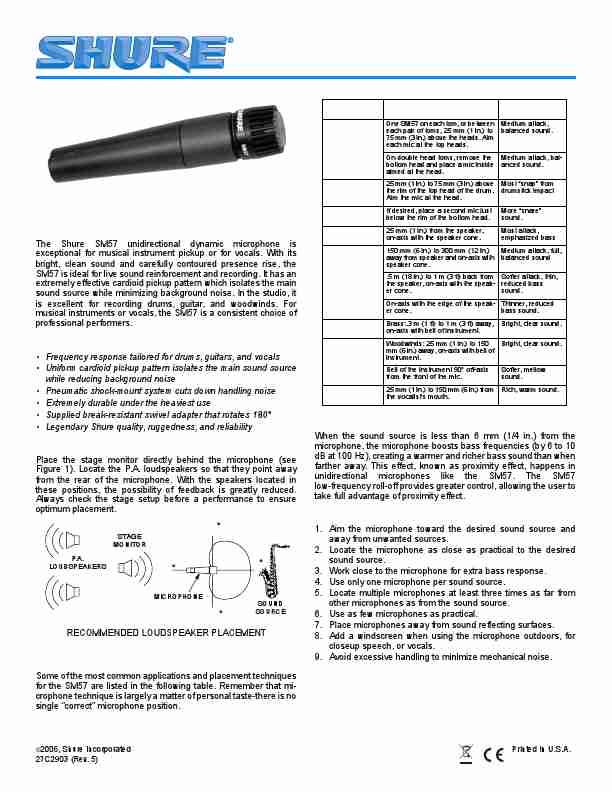 Shure Musical Instrument SM57-page_pdf